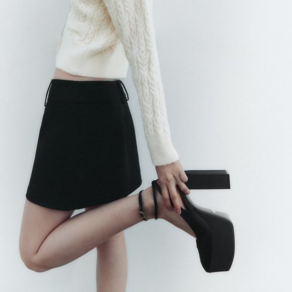 ZARA HIGH HEEL PLATFORM SLINGBACK SHOES/ZARA HEELS - Picture 7 of 7